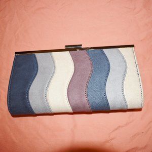 Alessia Crossbody Clutch Bag Purse W Chain 23" Chain Leather NWT